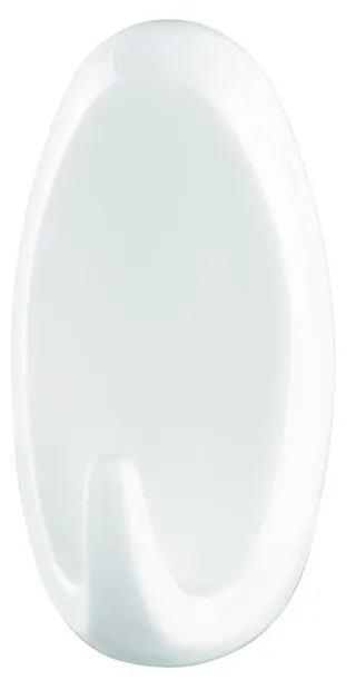 Set de 2 suporturi pentru prosoape Tesa - Plastic, alb