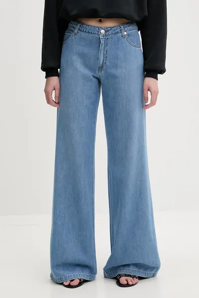 ERMANNO Firenze blugi wide leg pentru femei