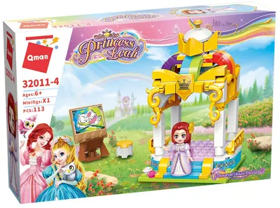 Set constructie Qman Princess Leah - Arcada colorata