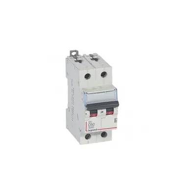Siguranta automata 6000 - 10 kA - 2P - 230/400 V~ - 50 A - D curba