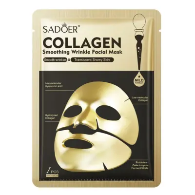 Sadoer Masca de fata antirid cu colagen 30 ml Smooth Wrinkles Collagen 3X