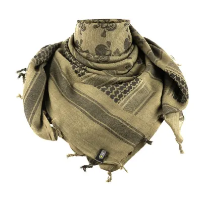 Esarfa Shemagh M-TAC Pirate Skull - OLIVE+NEGRU