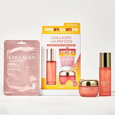 Set anti-imbatranire cu colagen si peptide - Skin627