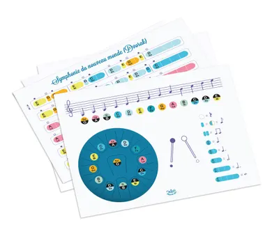 Instrument muzical - 10" Metal Tongue Drum, 13 note