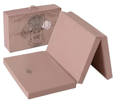 Saltea pliabilă Hauck - Minnie Mouse, 60 x 120 cm, rose