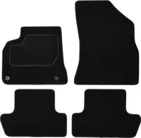 Covorase auto (set, velur, 4 bucati, culoare negru, 5 locuri) PEUGEOT 5008 intre 2009-2017