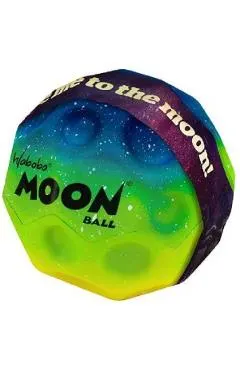 Mingea hiperelastica: Waboba Moon Ball. Albastru-verde-galben