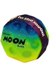 Mingea hiperelastica: Waboba Moon Ball. Albastru-verde-galben