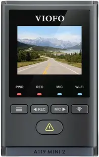 Registrator video auto VIOFO - A119 MINI 2 - GPS Module 2K Sony Starvis 2, negru