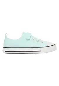 Pantofi sport copii - velcro - verde - tesatura