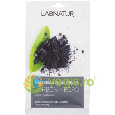 Masca de Fata Exfolianta cu Carbune Negru 10ml