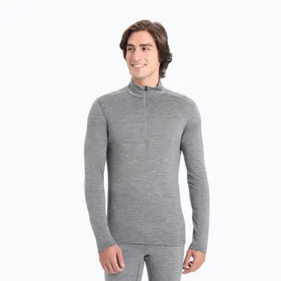 Bluză termică bărbați icebreaker Merino 200 Oasis Half Zip