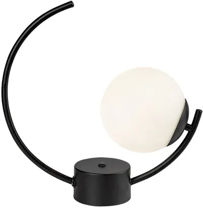 Lampă de masă Rabalux - Mesiro 74035, E14, 1x max 25W, negru-alb