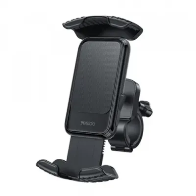 Suport Bicicleta Yesido C249, Comaptibil cu telefoane intre 4.8inch - 7.2inch (Negru)