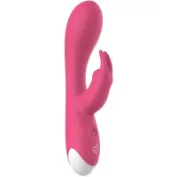 EasyToys Rabbit Play vibrator cu stimularea clitorisului 18 cm