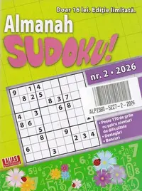 Almanah Sudoku Nr. 2/2026 - Paperback brosat - ***