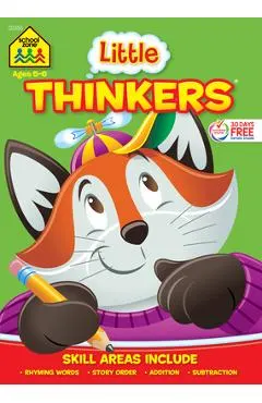 School Zone Little Thinkers Kindergarten Workbook