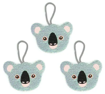 Bureți de bucătărie Kikkerland - Koala, 3 bucăți
