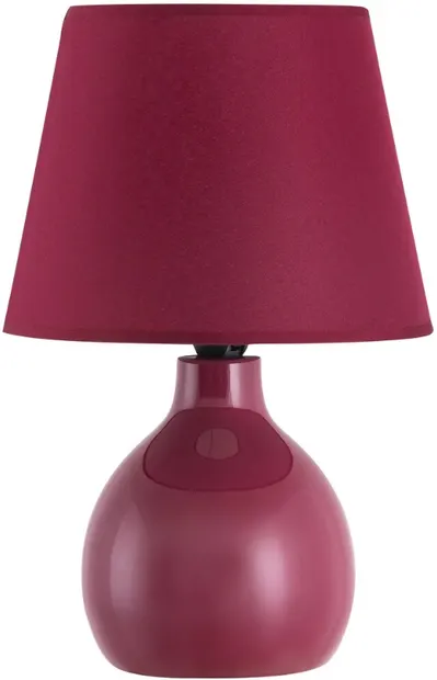 Lampă de noapte Rabalux - Ingrid 4478, E14, 40W, vișiniu