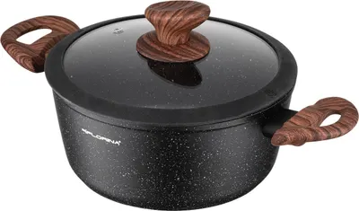 Oală Florina - Master Black, 24 cm, 4 l