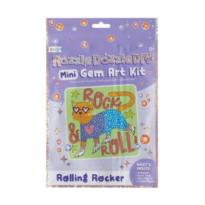 Mini Atelier creativ DIY cu diamante - Rolling Rocker