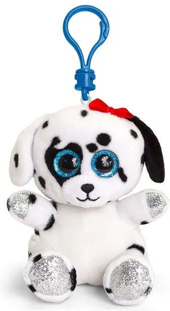 Jucarie de plus cu clips pentru rucsac Jucarii Keel - Dalmatian, 12 cm