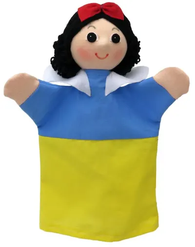 Papusa pentru teatru Moravska ustredna Brno - Albă ca Zăpada, 27 cm