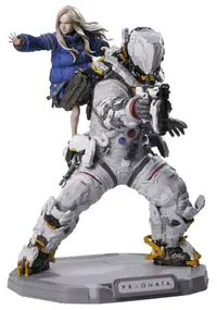 Statuetă Capcom Games: Pragmata - Hugh & Diana, 28 cm
