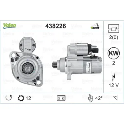 Starter VALEO 438226