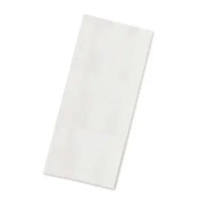 Punga din Hartie, 15 x 4.5 x 20 cm, Alba, Universala, 2000 Bucati