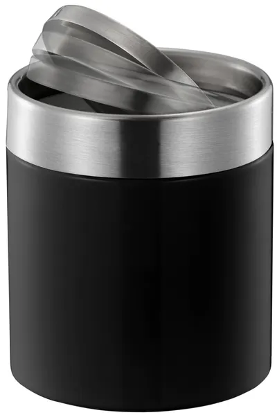 Coș de masă EKO Europe - Fandy, 1.5 L, 12.1 х 13.6 cm, negru