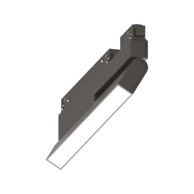 Sistem de iluminat pe sina Ego flexible wide 07w 3000k 1-10v Negru