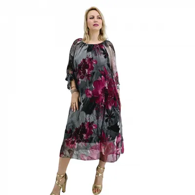 Rochie dreapta tip matase Mariana 15