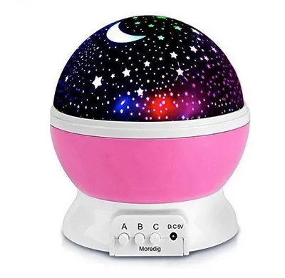 UB Star Master ROZ GLOB 360 Lampa de Veghe cu Proiector Rotativ Stele