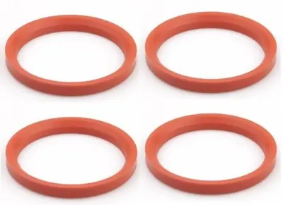 Set 4 inele centrare 76,0 63,4 Ford Jaguar Land Rover Volvo