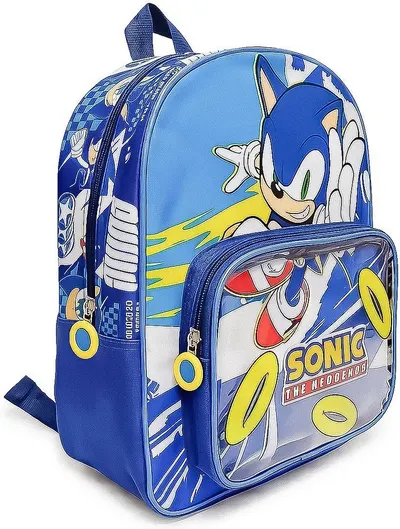 Ghiozdan pentru grădiniță Cerda Sonic - cu buzunar frontal
