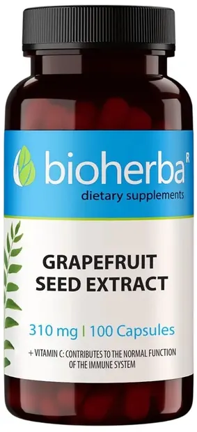Grapefruit Seed Extraxt, 310 mg, 100 capsule, Bioherba