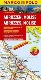 Abruzzo, Molise Marco Polo Map