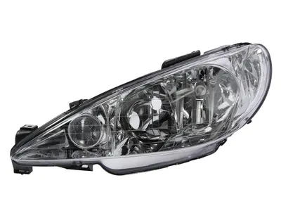 Far stanga potrivit PEUGEOT 206 1998-2003 - (H7, reglaj electric, do 04.06)