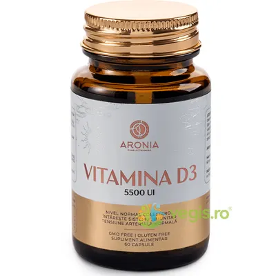 Vitamina D3 5500UI 60cps