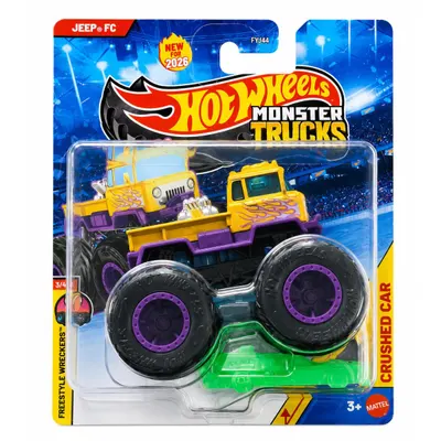 Masinuta Hot Wheels, Monster Truck, Jeep FC, JHY72