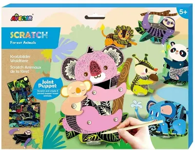 Scratch figurine-desene Avenir - Animale