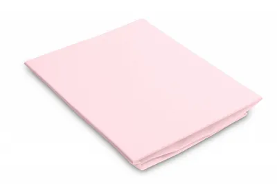 Cearceaf Sensillo Bamboo Roz 90x40 cm pentru saltea copiisaltea landou,fixare cu banda elastica,material delicat viscoza de bambus