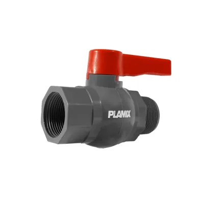 Robinet apa filet interior-exterior PLAMIX PVM - 2' PVC - Pachet 4 bucati