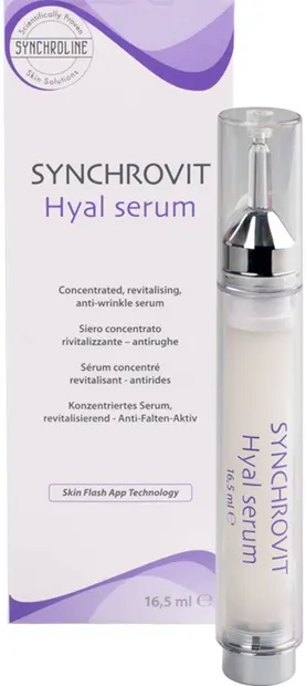 Synchroline Synchrovit Ser cu acid hialuronic Hyal, 16.5 ml