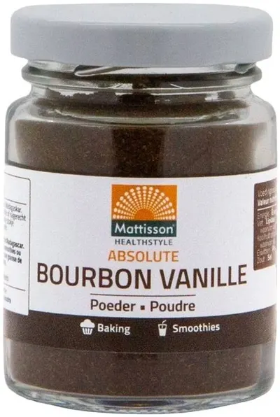 Bourbon Vanilla, 30 g, Mattisson Healthstyle