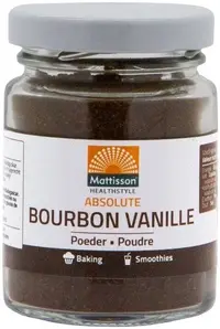 Bourbon Vanilla, 30 g, Mattisson Healthstyle