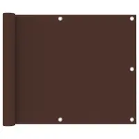 Gossi paravan de balcon, maro, 75 x 300 cm, tesatura oxford