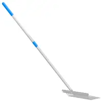 Gossi maner de furca telescopic, argintiu, otel