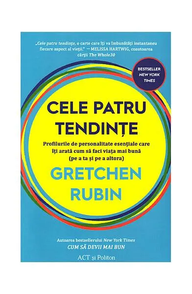 Cele patru tendințe: profilurile de personalitate esențiale care îți arată cum să faci viața mai bună (pe a ta și pe a altora) - Paperback brosat - Gretchen Rubin